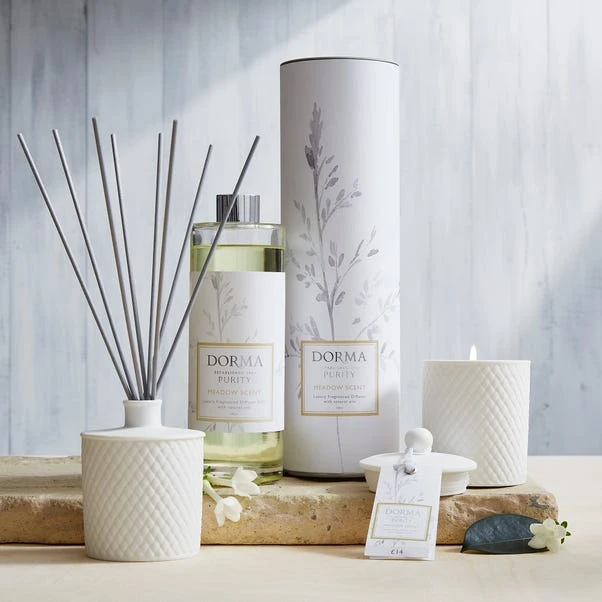 Dorma Purity 200ml Violet And Orange Flower Porcelain Diffuser 3 Dorma Purity 200ml Violet And Orange Flower Porcelain Diffuser - Image 3