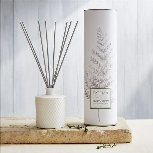 Dorma Purity 200ml Pine And Cedar Porcelain Diffuser 1 Dorma Purity 200ml Pine And Cedar Porcelain Diffuser