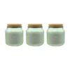 Dunelm Pack Of 3 Seagrass Jar Candles With Cork Lid