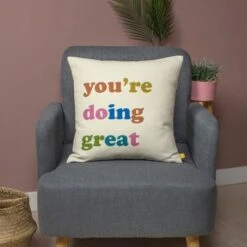 Dunelm You're Doing Great Cushion