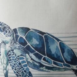 Dunelm Turtle Watercolour Cushion -Decoration Store 30739745 alt04