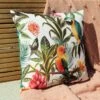 Riva Home Parrots Multicoloured Outdoor Cushion