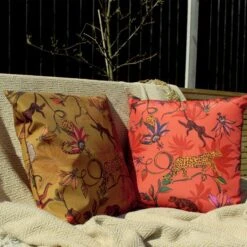 Riva Home Wildlife Gold Outdoor Cushion