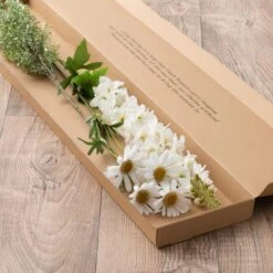 Dunelm Daisy And Delphinium Letterbox Bouquet -Decoration Store 30748821 alt03