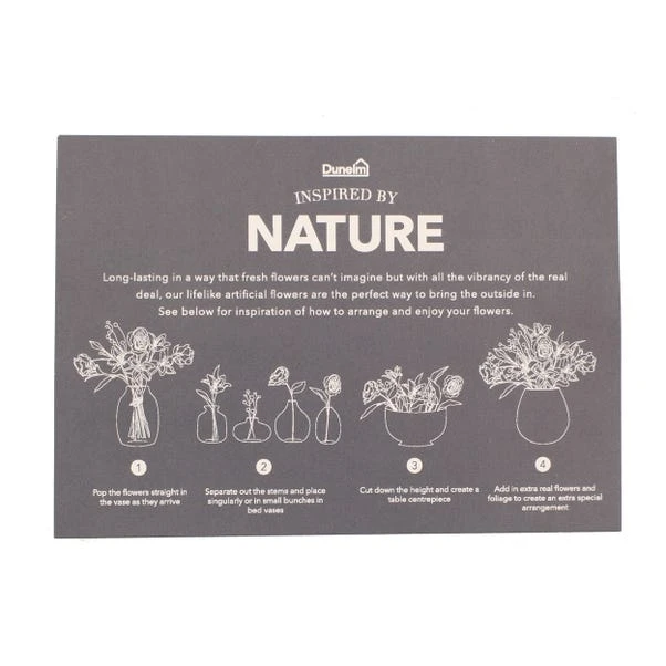 Dunelm Eucalyptus Foxtail And Fern Letterbox Bouquet 6 Dunelm Eucalyptus Foxtail And Fern Letterbox Bouquet - Image 6