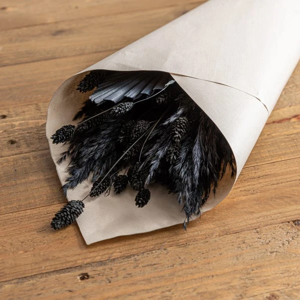 Dunelm Black Dried Bouquet 2 Dunelm Black Dried Bouquet - Image 2