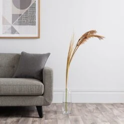 Dunelm Tall Natural Seeded Grass 128cm