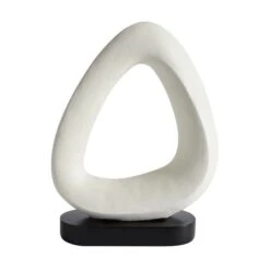 Dunelm Curves Ornament On Stand 35cm -Decoration Store 30749196 alt02
