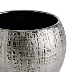 Dunelm Silver Romano Plant Pot 22cm 7 Dunelm Silver Romano Plant Pot 22cm -Decoration Store 30749222 alt03