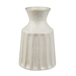 Dunelm Concave Vase Cream 17cm 7 Dunelm Concave Vase Cream 17cm -Decoration Store 30749618 alt03