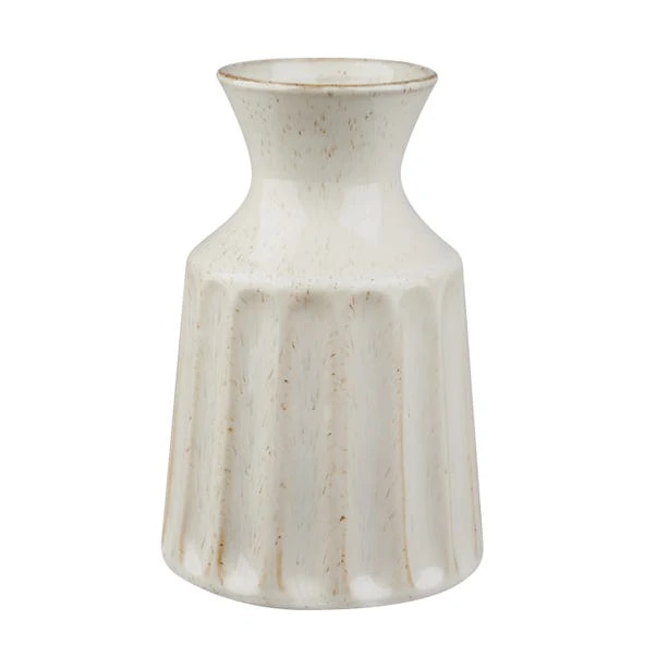 Dunelm Concave Vase Cream 17cm 4 Dunelm Concave Vase Cream 17cm - Image 4