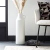 Dunelm Ceramic White Vase 60cm