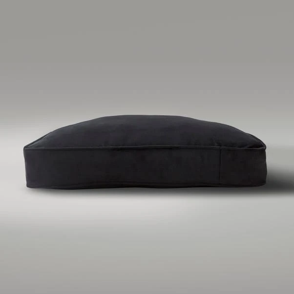 Dunelm Half Moon Velour Cushion 4 Dunelm Half Moon Velour Cushion - Image 4