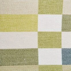 Dunelm Block Stripe Green Cushion -Decoration Store 30751249 alt03