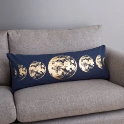 Dunelm Moons Phase Boudoir Cushion