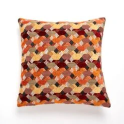 Dunelm Jacquard Geo Cushion Cover