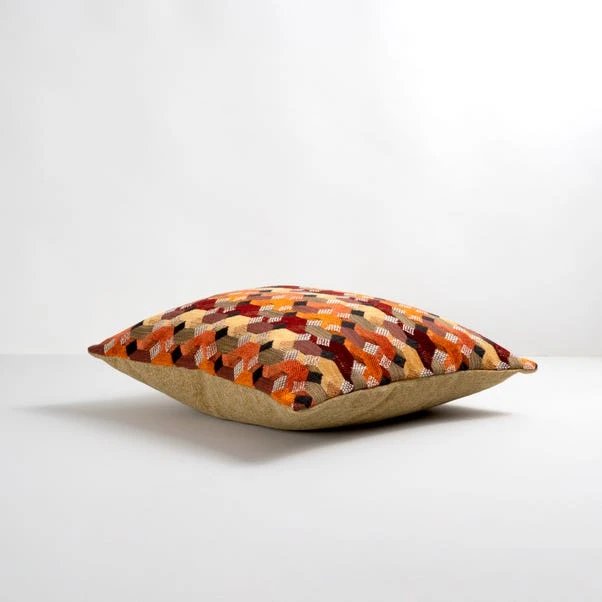 Dunelm Jacquard Geo Cushion Cover 2 Dunelm Jacquard Geo Cushion Cover - Image 2