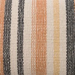 Dunelm Alvaro Orange Cotton Stripe Cushion -Decoration Store 30752176 alt03