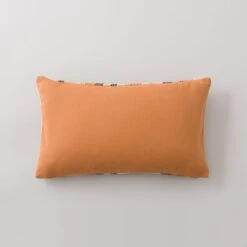 Dunelm Alvaro Orange Cotton Stripe Cushion -Decoration Store 30752176 alt05