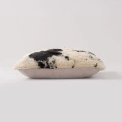 Dunelm Faux Cow Hide Black Cushion -Decoration Store 30752220 alt04