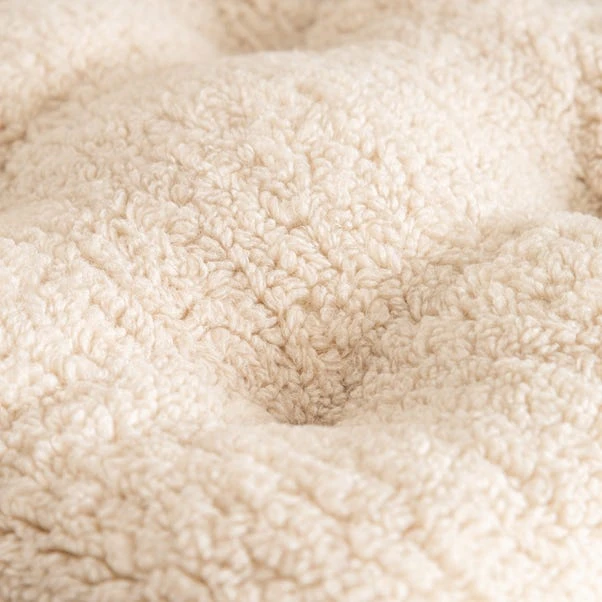 Dunelm Faux Shearling Seat Pad 3 Dunelm Faux Shearling Seat Pad - Image 3