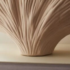 Dunelm Gingko Shell Vase Cream 32cm 6 Dunelm Gingko Shell Vase Cream 32cm -Decoration Store 30753301 alt02