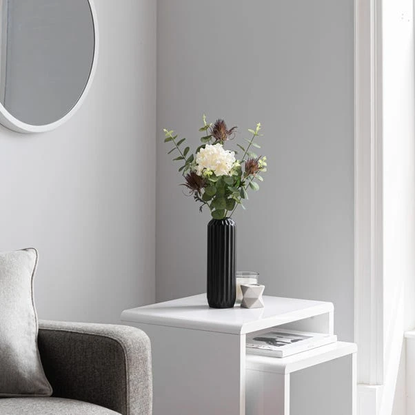 Dunelm Florals Forever Hydrangea And Thistle Bouquet 1 Dunelm Florals Forever Hydrangea And Thistle Bouquet