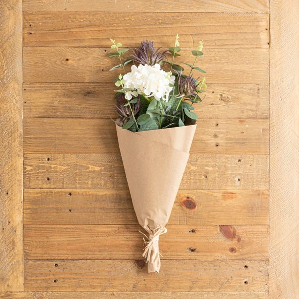Dunelm Florals Forever Hydrangea And Thistle Bouquet 2 Dunelm Florals Forever Hydrangea And Thistle Bouquet - Image 2