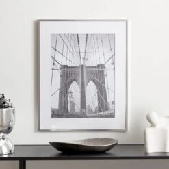 Dunelm Skinny Metal Poster Frame 20" X 16" (50cm X 40cm)