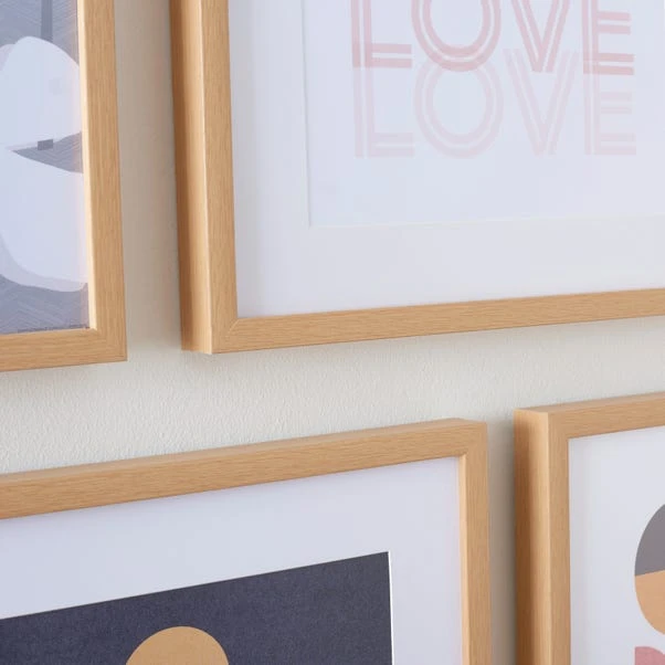 Dunelm Pack Of 7 Essentials Gallery Photo Frame 2 Dunelm Pack Of 7 Essentials Gallery Photo Frame - Image 2