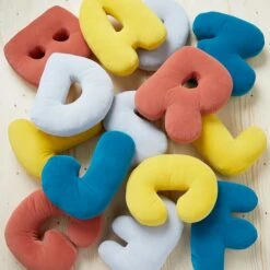 Dunelm Personalised Alphabet Cushion