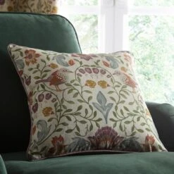 Dunelm Ruskin Cotton Natural Cushion