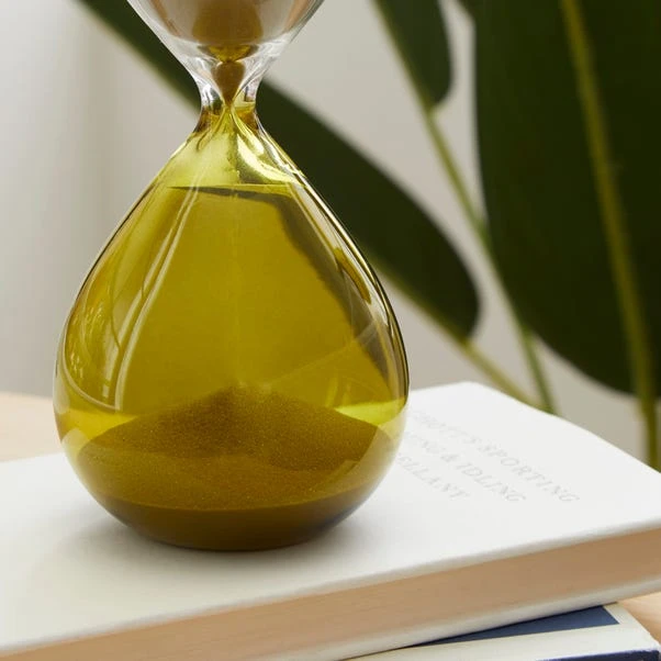 Elements Sculpted Green Sand Timer 2 Elements Sculpted Green Sand Timer - Image 2