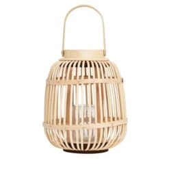 Dunelm Natural Lantern 25cm -Decoration Store 30764891 alt03