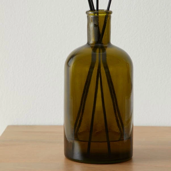 The Edited Life Recycled Glass Vessel Olive 2 The Edited Life Recycled Glass Vessel Olive - Image 2