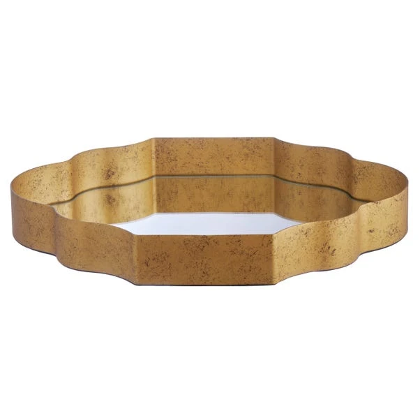 Dunelm Luxe Traveller Moroccan Tray 32cm 2 Dunelm Luxe Traveller Moroccan Tray 32cm - Image 2