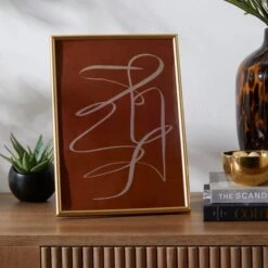 Dunelm Gold Easy Frame A4 12” X 8” (30cm X 21cm)