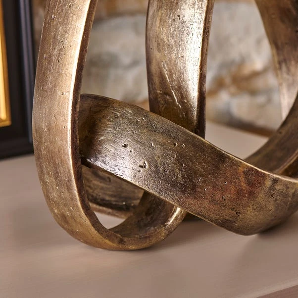 Dunelm Luxe Traveller Ornament Bronze 28cm 2 Dunelm Luxe Traveller Ornament Bronze 28cm - Image 2