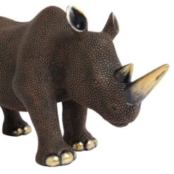 Dunelm Luxe Traveller Rhino Sculpture 36CM -Decoration Store 30765960 alt03