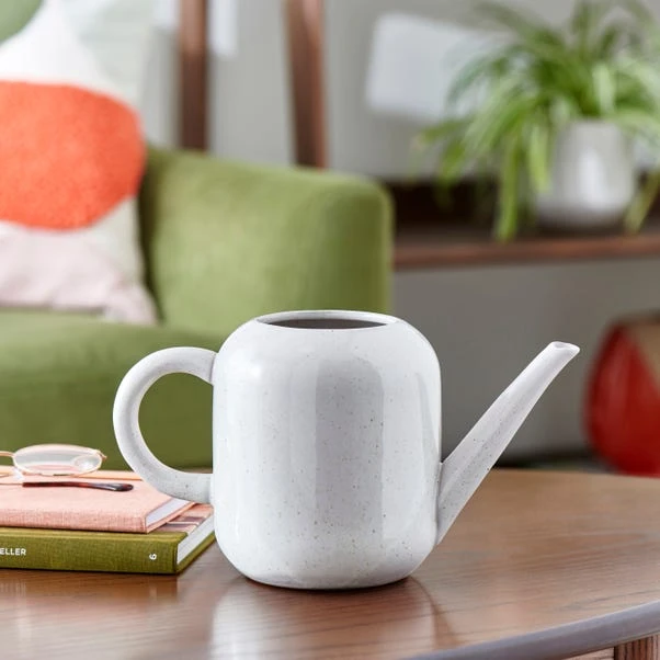 Dunelm Elements Sculpted Watering Can 1 Dunelm Elements Sculpted Watering Can