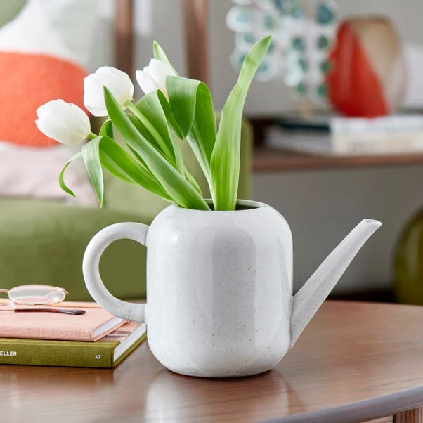 Dunelm Elements Sculpted Watering Can 2 Dunelm Elements Sculpted Watering Can - Image 2