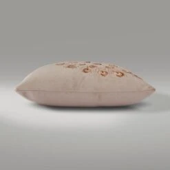 Dunelm Peacock Sequin Champagne Cushion -Decoration Store 30766428 alt03