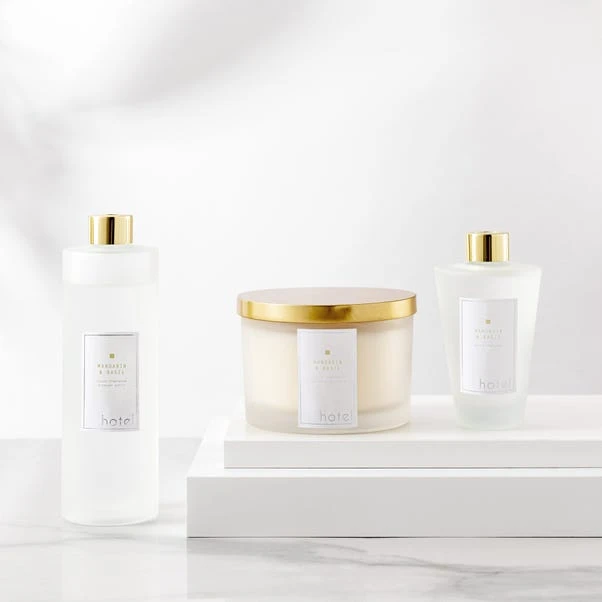 Hotel Mandarin And Basil 400ml Diffuser Refill 2 Hotel Mandarin And Basil 400ml Diffuser Refill - Image 2