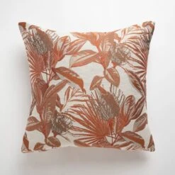 Dunelm Leaf Floral Cushion Cover