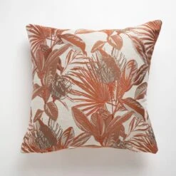Dunelm Leaf Floral Cushion Cover -Decoration Store 30767139 alt02