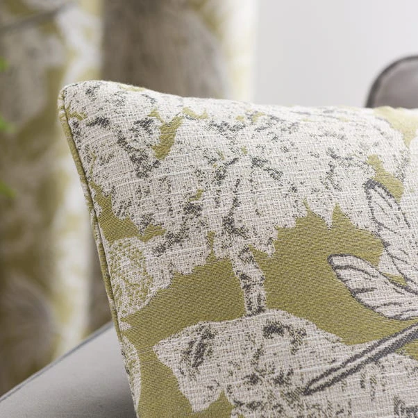 Dunelm Darwin Green Cushion 2 Dunelm Darwin Green Cushion - Image 2