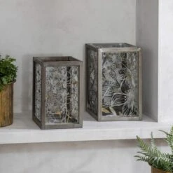 Cedar & Sage Kingswood Lantern Natural Grey