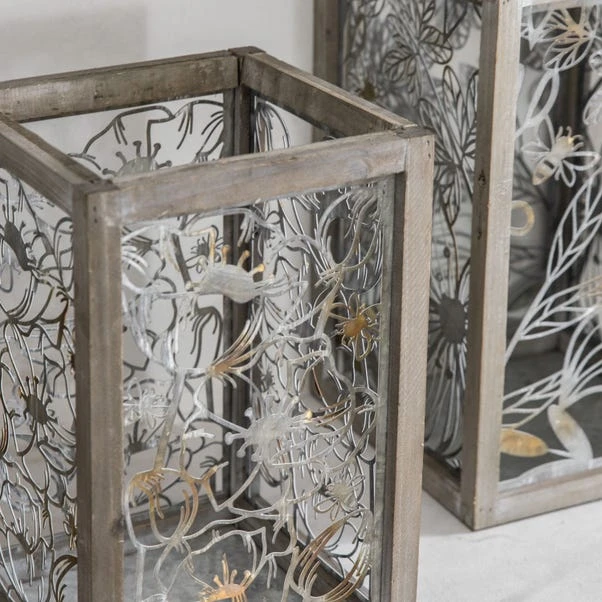 Cedar & Sage Kingswood Lantern Natural Grey 2 Cedar & Sage Kingswood Lantern Natural Grey - Image 2