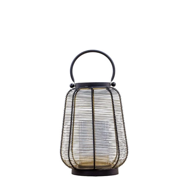 Cedar & Sage Dunorlan Lantern Black Gold 1 Cedar & Sage Dunorlan Lantern Black Gold