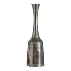 Cedar & Sage Slough Vase Nickel Small
